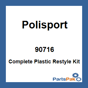 Polisport 90716; Complete Plastic Restyle Kit
