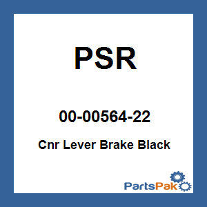 PSR 00-00564-22; Click 'N Roll Brake Lever Black