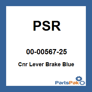 PSR 00-00567-25; Click 'N Roll Brake Lever Blue
