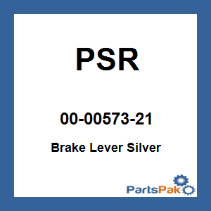 PSR 00-00573-21; Click 'N Roll Brake Lever Silver