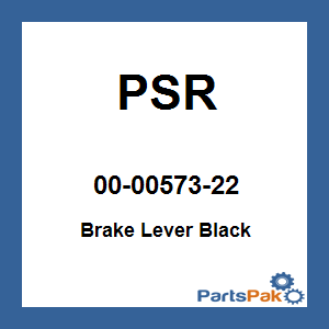PSR 00-00573-22; Click 'N Roll Brake Lever Black