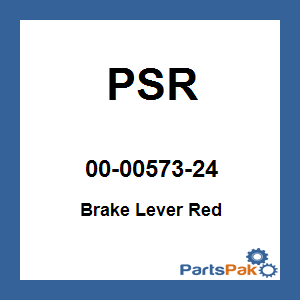 PSR 00-00573-24; Click 'N Roll Brake Lever Red