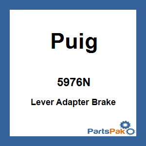 Puig 5976N; Lever Adapter Brake Black