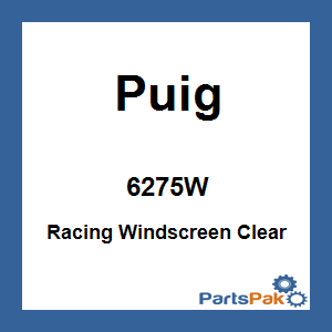 Puig 6275W; Racing Windscreen Clear
