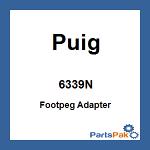 Puig 6339N; Footpeg Adapter