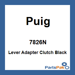 Puig 7826N; Lever Adapter Clutch Black