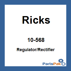 Ricks Motorsport Electrics 10-568; Victory Rectifier-Regulator