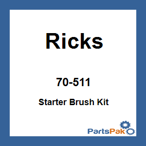 Ricks Motorsport Electrics 70-511; Brush Plate Repair Kit