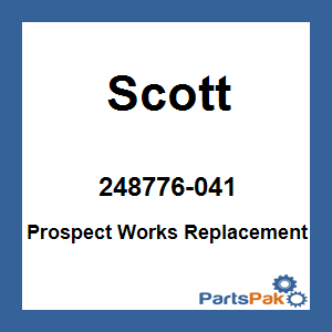Scott 248776-041; Prospect Works Replacement Lens Clear Afc