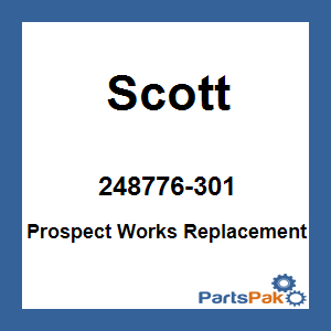 Scott 248776-301; Prospect Works Replacement Lens Yellow Chrome