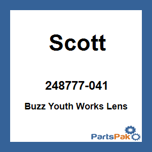 Scott 248777-041; Buzz Youth Works Lens Clear Afc