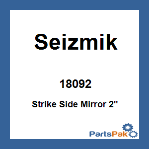 Seizmik 18092; Abs 'Strike' Side View Mirror Pair Fits 2