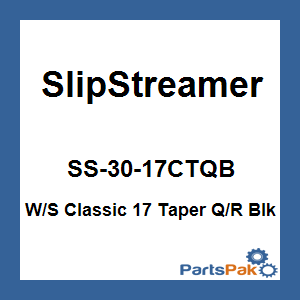 Slipstreamer SS-30-17CTQB; Ss30 Windshield Classic 17-inch Clear / Black
