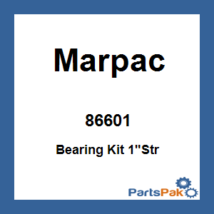 Marpac 86601; Bearing Kit 1-inch Straight