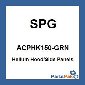 SPG ACPHK150-GRN; Helium Hood / Side Panels Except Mtn Cat Green