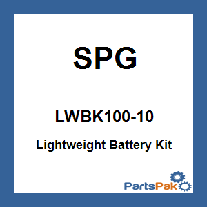 SPG LWBK100-10; Lightweight Battery Kit