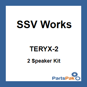 SSV Works TERYX-2; 2 Speaker Kit