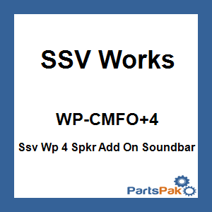 SSV Works WP-CMFO+4; Ssv Wp 4 Spkr Add On Soundbar Can Am