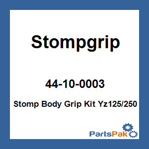 Stompgrip 44-10-0003; Stomp Body Grip Kit Yz125/250