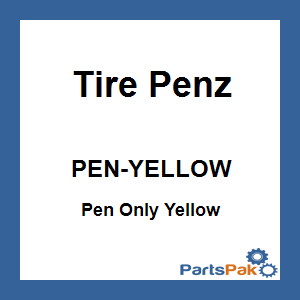 Tire Penz PEN-YELLOW; Pen Only Yellow