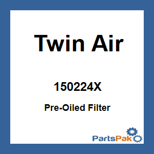 Twin Air 150224X; Pre-Oiled Air Filter