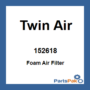 Twin Air 152618; Foam Air Filter