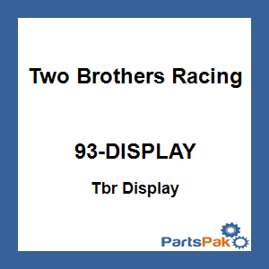 Two Brothers Racing 93-DISPLAY; Tbr Display