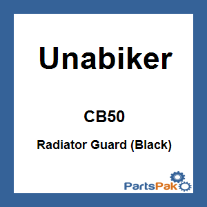 Unabiker CB50; Radiator Guard (Black)
