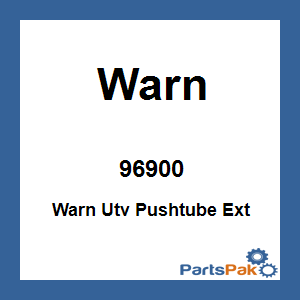 Warn 96900; Warn Utv Pushtube Ext