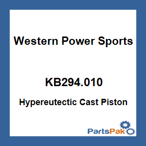 KB Pistons KB294.010; Hypereutectic Cast Piston