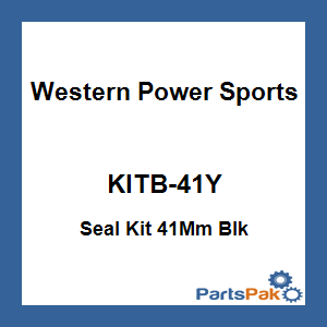 WPS - Western Power Sports KITB-41Y; Seal Kit 41Mm Blk