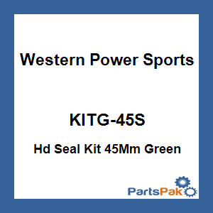 WPS - Western Power Sports KITG-45S; Hd Seal Kit 45Mm Green