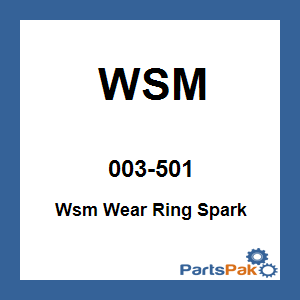 WSM 003-501; Wsm Wear Ring Spark