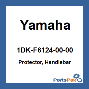 Yamaha 1DK-F6124-00-00 Protector, Handlebar; 1DKF61240000