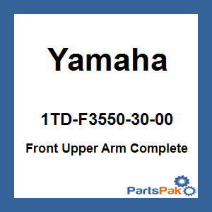 Yamaha 1TD-F3550-30-00 Front Upper Arm Complete; 1TDF35503000