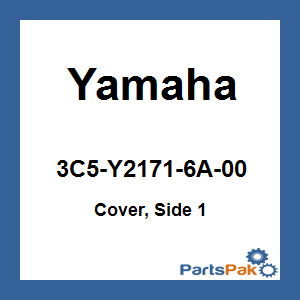 Yamaha 3C5-Y2171-6A-00 Cover, Side 1; 3C5Y21716A00