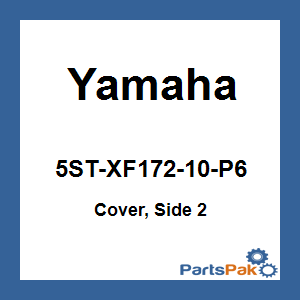 Yamaha 5ST-XF172-10-P6 Cover, Side 2; 5STXF17210P6