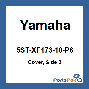Yamaha 5ST-XF173-10-P6 Cover, Side 3; 5STXF17310P6