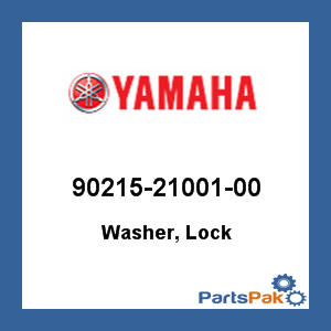 Yamaha 90215-21001-00 Washer, Lock; 902152100100
