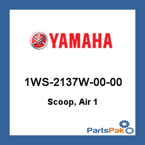 Yamaha 1WS-2137W-00-00 Scoop, Air 1; 1WS2137W0000