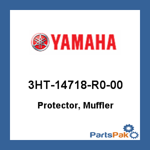 Yamaha 3HT-14718-R0-00 Protector, Muffler; 3HT14718R000