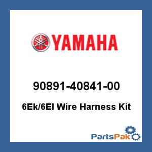 Yamaha 90891-40841-00 6Ek/6El Wire Harness Kit; 908914084100