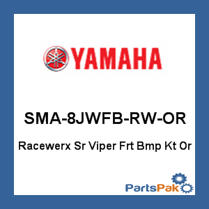 Yamaha SMA-8JWFB-RW-OR Racewerx Sr Viper Front Bmp Kit Or; SMA8JWFBRWOR
