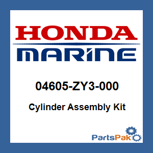 Honda 04605-ZY3-000 Cylinder Assembly Kit; 04605ZY3000