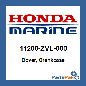 Honda 11200-ZVL-000 Cover, Crankcase; 11200ZVL000