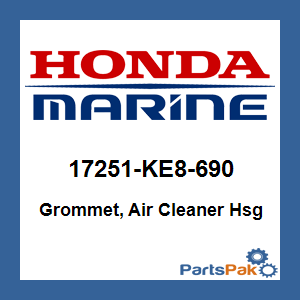 Honda 17251-KE8-690 Grommet, Air Cleaner Hsg; 17251KE8690