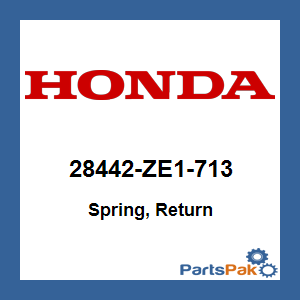 Honda 28442-ZE1-713 Spring, Return; 28442ZE1713