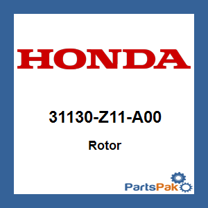 Honda 31130-Z11-A00 Rotor; 31130Z11A00