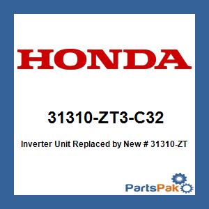 Honda 31310-ZT3-C32 Inverter Unit; New # 31310-ZT3-C33
