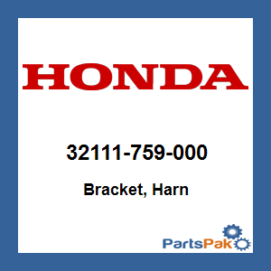Honda 32111-759-000 Bracket, Harness; 32111759000